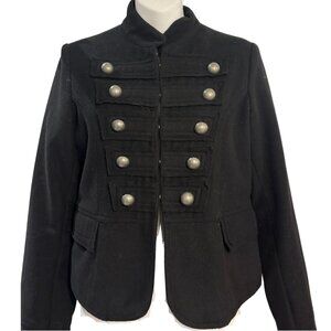 Black Bluenotes Vintage Military Jacket